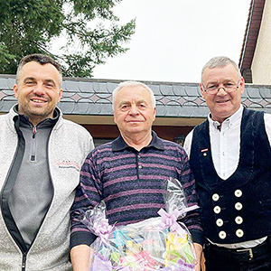 DDM Karsten Hanisch, DDM Matthias Hanisch, Obermeister Roberto Heilscher, Dipl.-Ing. Frank Heinitz (v. l. n. r.)