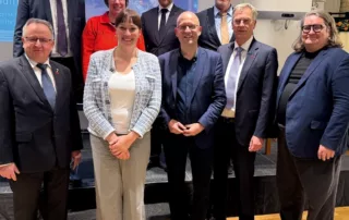 Ministerpräsident Michael Kretschmer hatte in die Vertretung des Freistaates Sachsen beim Bund eingeladen