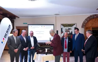 Schließen der Innungslade durch Ehren-Obermeister Horst Quaas