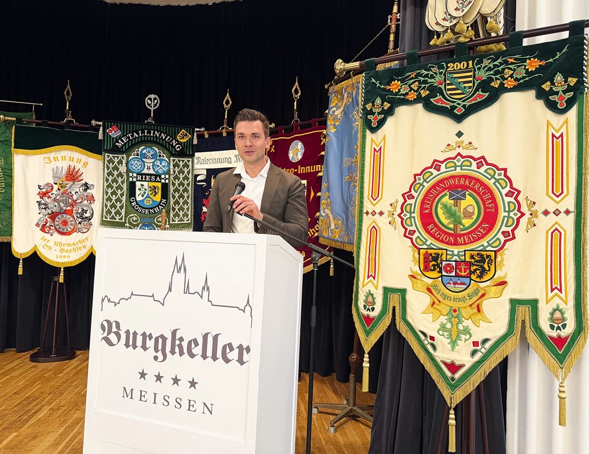 Neujahrsempfang der Kreishandwerkerschaft Region Meißen: Chancen nutzen, um Zukunft zu gestalten Auf ein Handwerkerwort mit Andreas Köhler